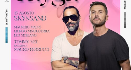 SKY ‘N’ SAND 15th AUGUST TOMMY VEE AND MAURO FERRUCCI